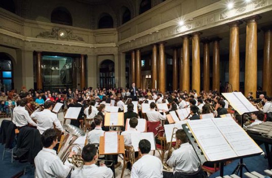 La Orquesta Estudiantil de Buenos Aires en la BCBA.
